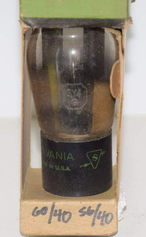 5Y4G Sylvania NOS 1940's (56/40 and 60/40)