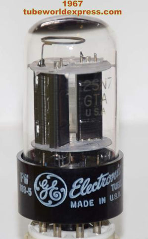 (!!!) 12SN7GTA Sylvania branded RCA used/good 1967 (10/12.5ma)