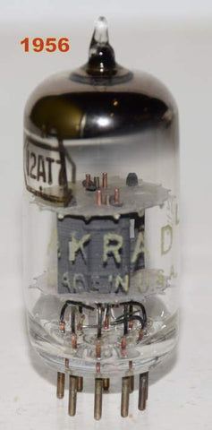 (!!!) (Recommended Single) 12AT7 Tungsol rebranded AKRAD