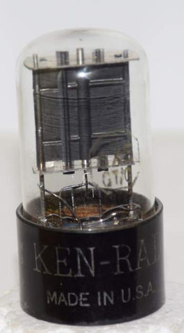 6X5GT Ken Rad 1940's used/good (51/40 and 53/40) (RCA construction)