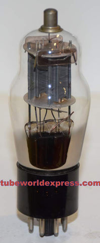 6F8G RCA gray ribbed staggered plates NOS no printing 1950 era (7ma/8ma)