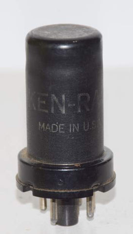 6C5 Ken Rad metal used/good 1940's (6.5ma)