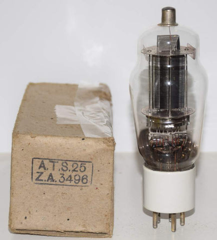 (!!!) (Good Value Single) 807=ATS25 GEC England ceramic base NOS 1940's (70.2ma)