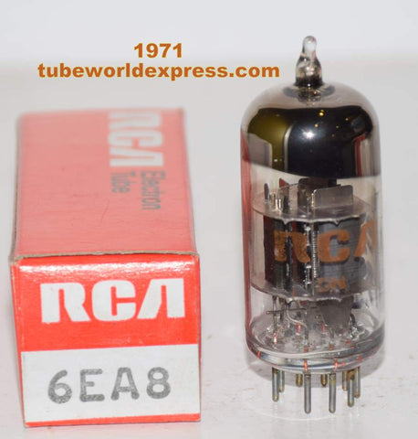 6EA8 RCA NOS 1971 (13.2ma and 13.8ma)