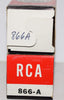 (!!!) (Best Pair) 866A RCA NOS 1963 original boxes (60-60/40 x 2 tubes)