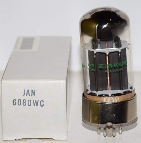 (!!) (Recommended Single) 6080WC GE NOS 1988 tilted glass (76/92ma) close Gm