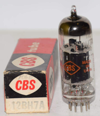 (!!!) (Recommended Single) 12BH7A CBS Oval Black Plates