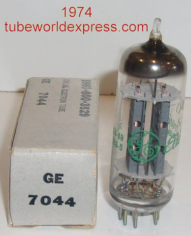 (slightly microphonic) JAN-7044 GE NOS 1974 (38.5/40.5ma)