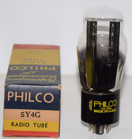 5Y4G Philco by Sylvania NOS 1950 (54/40 and 58/40)