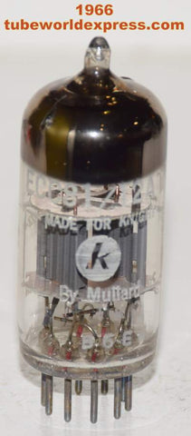 (!!) 12AT7 Knight by Mullard NOS 1966 (8.8/9.4ma)