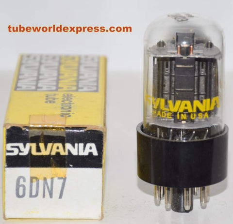 6DN7 Sylvania NOS 1970 era (39ma and 7.5ma)