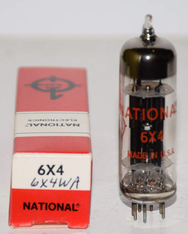 6X4WA GE black plates rebranded National NOS (55/40 and 56/40)