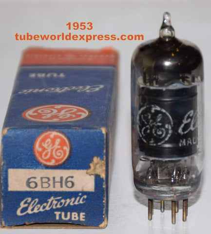 (!!) 6BH6 GE black plate NOS