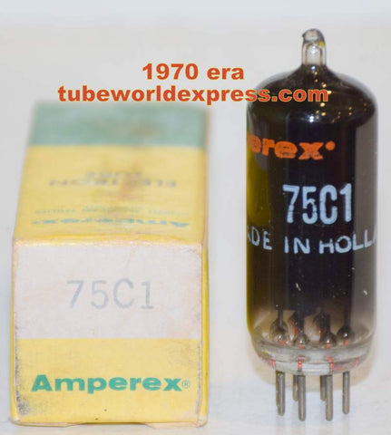 75C1 Amperex Holland 1970 era voltage regulator (0 in stock)