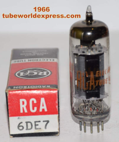 6DE7 RCA NOS 1966 (5.2/40ma)