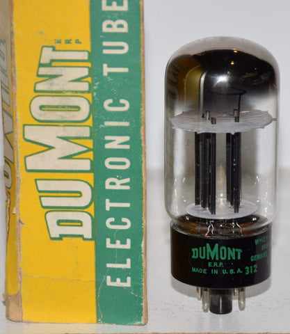 (!!) 5V4GA Sylvania branded Dumont NOS 1960's (57/40 and 57/40)