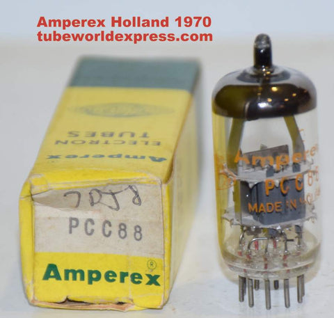 (!!!!) (Good Value Single 1970) PCC88=7DJ8 Amperex Holland 