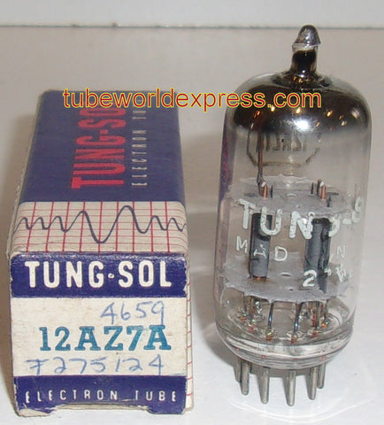 (!) (Single) 12AZ7A Tungsol gray plates