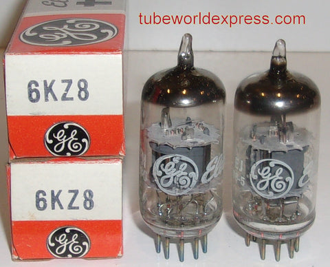 6KZ8 GE NOS (1 pair)