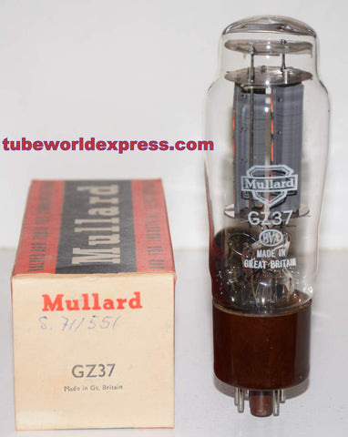 (!!!!) (Recommended Single) GZ37 Mullard UK NOS 1966 (50/40 and 51/40)
