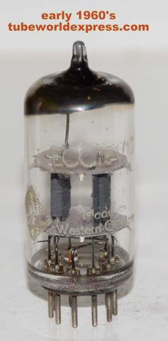 (!!) (Good Value) 12AT7 Telefunken Diamond Bottom used/good early 1960's (7.8ma/10.8ma)