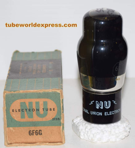 6F6G National Union black plate NOS 1951 (40.5ma)