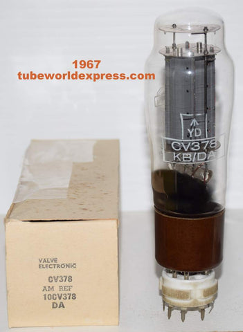 (!!!) (Recommended Single) CV378=GZ37 Mullard NOS