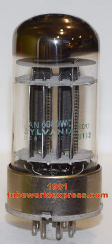 JAN-6080WC Sylvania used/good 1981 (81ma/98ma)