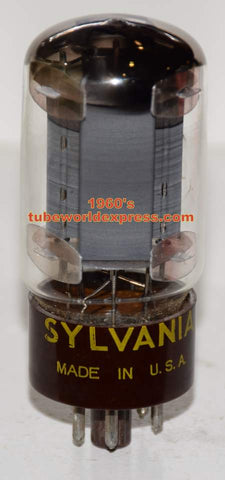 (!!!) (Recommended Single) 5881 Tungsol rebranded Sylvania 1960 era (77.5ma)