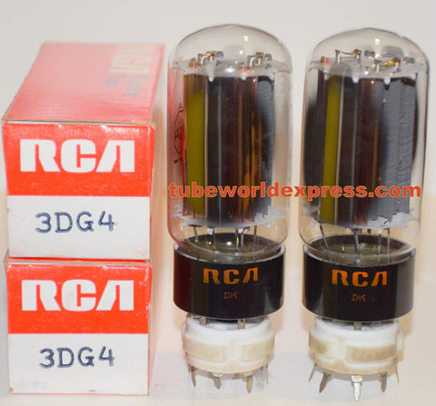 (BEST PAIR) 3DG4 RCA NOS original boxes 1971 (1 pair)