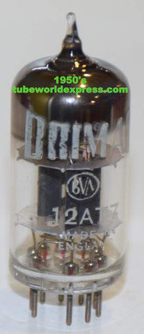 (!!) 12AT7 Brimar England black plates
