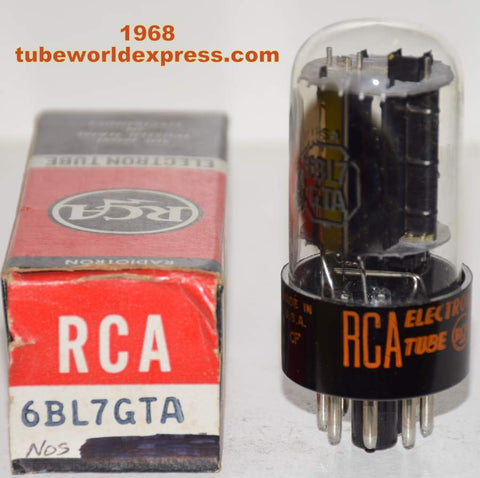 6BL7GTA RCA NOS 1968 (32/33.5ma)