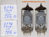 (!!!) (Best Pair #2) EF86 Telefunken Germany <> bottom NOS gray shield 1972 1% matched (2.7ma and 2.7ma) (Neumann, Lawson, Soundelux, Manley) (!!!) (Best Pair #2) EF86 Telefunken Germany <> bottom NOS gray shield 1972 1% matched (2.7ma and 2.7ma) (Neumann, Lawson, Soundelux, Manley)
