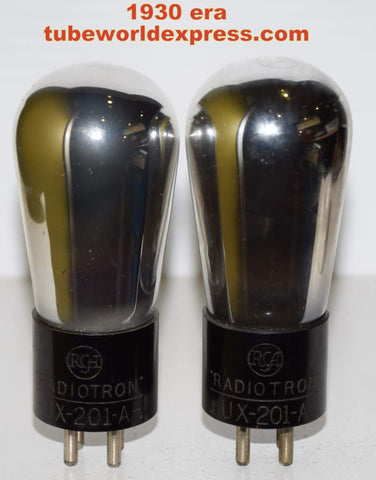 UX-201-A RCA Radiotron Balloon tests like new 1930's (read review)
