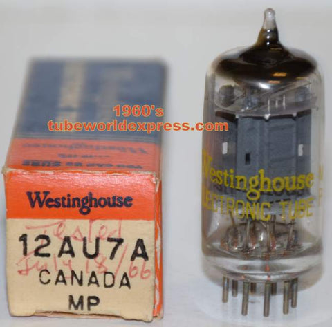 (!!) (Best Single) 12AU7A Westinghouse gray plates