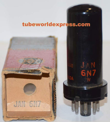 6N7 Westinghouse Canada NOS 1950's (2.6/3.0ma)