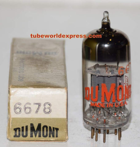 6U8A=6678 Dumont NOS 1971 (19.7/7ma)