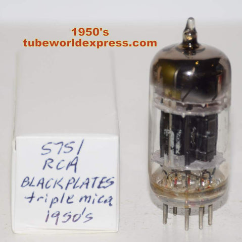 (!!!) (Good Value Single) 5751 RCA black plates triple mica