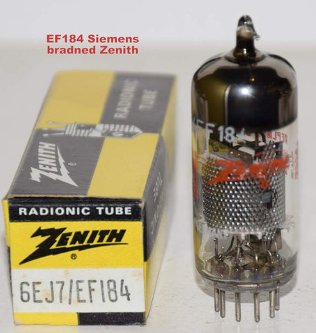(!!) EF184 Siemens Halske branded Zenith Germany NOS 1969 (9.4ma)