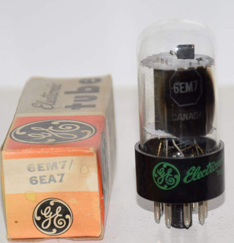 6EM7 GE Canada NOS 1960's (2.9ma/30ma)