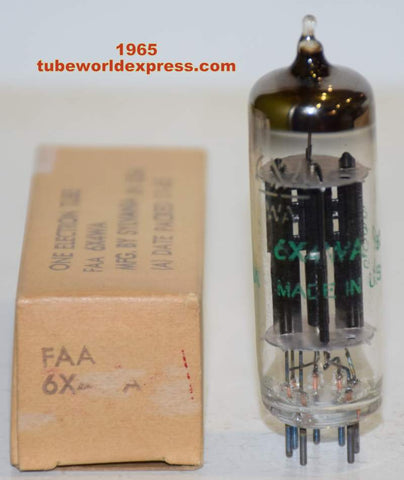 (!!!) FAA-6X4WA Sylvania NOS 1965 (55/40 and 57/40)