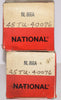 (!!!) (Best Value Pair) NL-866A National USA NOS 1999 (58/40 x 2 tubes) (!!!) (Best Value Pair) NL-866A National USA NOS 1999 (58/40 x 2 tubes)