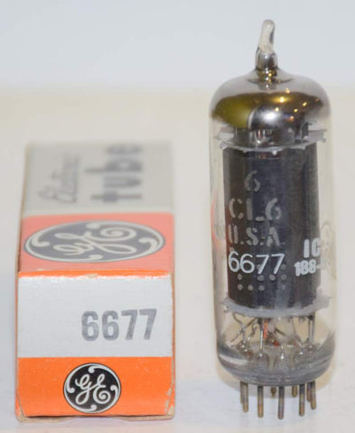 6677=6CL6 GE NOS (5 in stock)