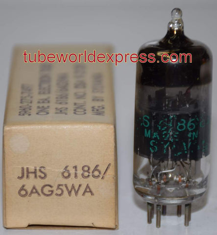 (!) JHS-6186=6AG5WA Sylvania NOS 1965 (9.7ma)