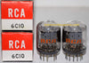 (!!!!!) (Best Overall Pair) 6C10 GE rebranded RCA NOS 1960's (Ampeg / Fender) (1.6ma/1.6ma/1.3ma) and (1.6ma/1.3ma/1.7ma) (Best Pair in the World) (!!!!!) (Best Overall Pair) 6C10 GE rebranded RCA NOS 1960's (Ampeg / Fender) (1.6ma/1.6ma/1.3ma) and (1.6ma/1.3ma/1.7ma) (Best Pair in the World)