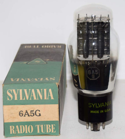 6A5G Sylvania 1940's low hours/like new (72ma)