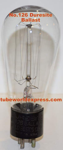 126 Duresite Balloon - ballast - like new 1930's - rattle inside base from dried glue particles