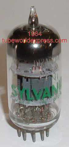 (!!) (Recommended from 1964) 12AT7WA Sylvania NOS 1964 (7.0/8.4ma)