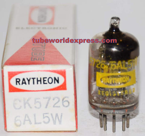 5726=6AL5W Raytheon NOS 1960's (5 in stock)