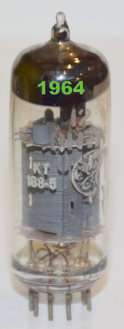 (!) 12BH7A GE gray oval plates